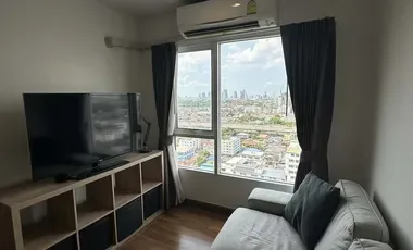 Partly Furnished 2-Bedroom Condo for Rent in Bang Sue, Bangkok
