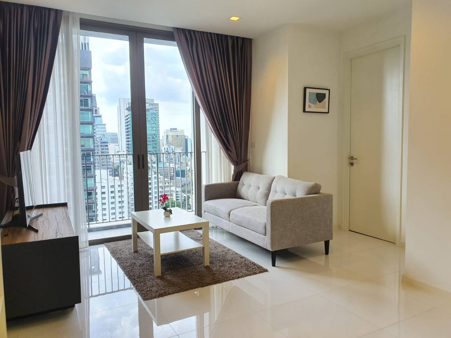 2-Bed Condo near BTS/MRT at Nara 9 by Eastern Star