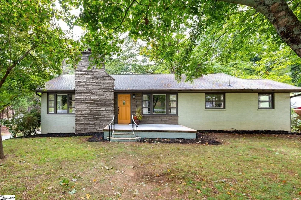 Charming Ranch Home in Greer with Refinished Hardwood Floors