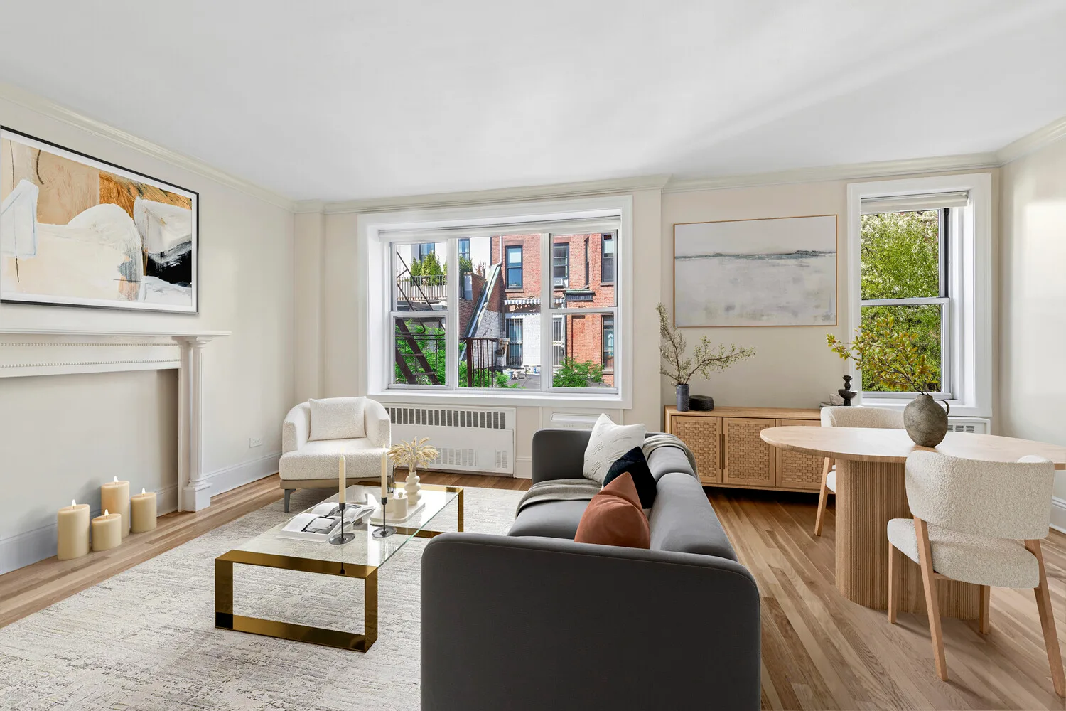 Federal Style Townhouse on Coveted Brooklyn Heights Block 22
