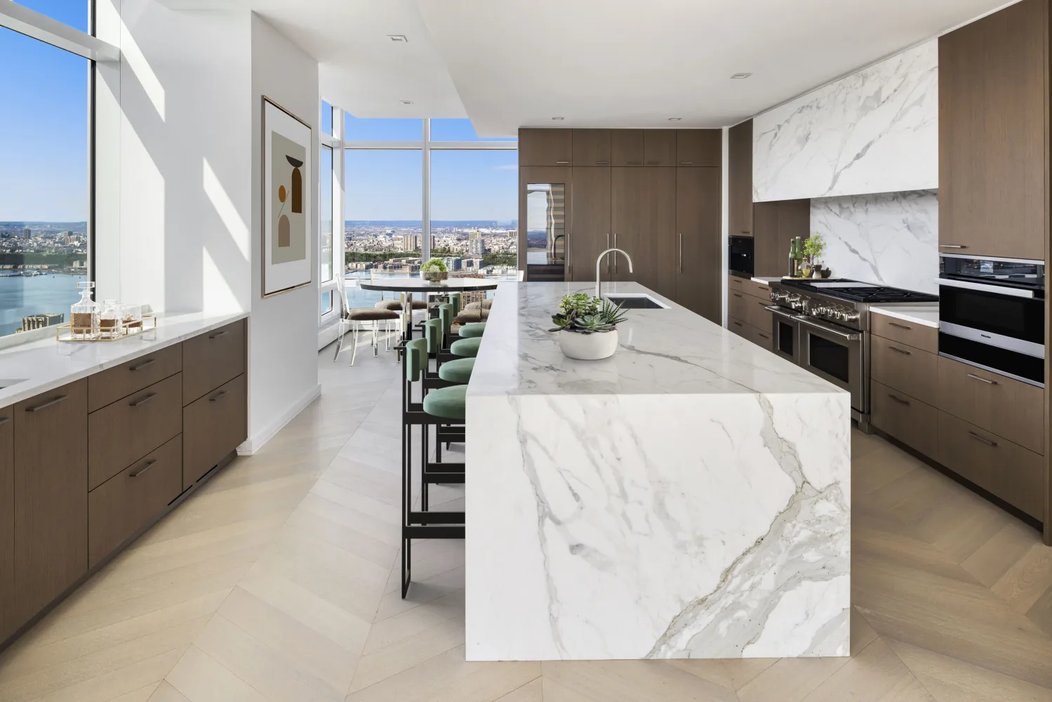 Spectacular 3-Bedroom Penthouse with Panoramic Views at 200 Amsterdam